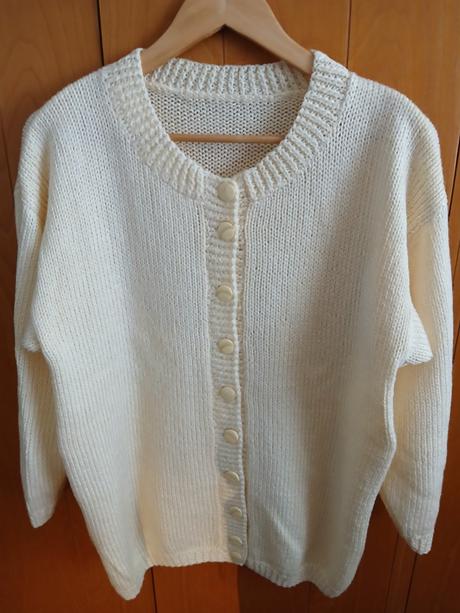 Vanilkovo žltý  sveter, xxxl