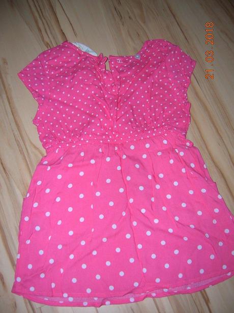 Šaty h&m na 1,5 - 2 roky, h&m,92