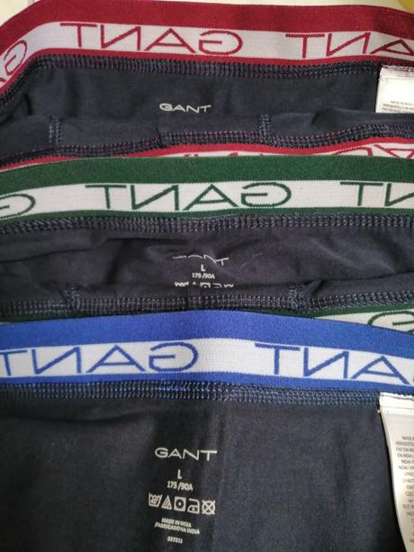 Boxerky chlapcenske gant 3 ks nove vel. l, gant,l