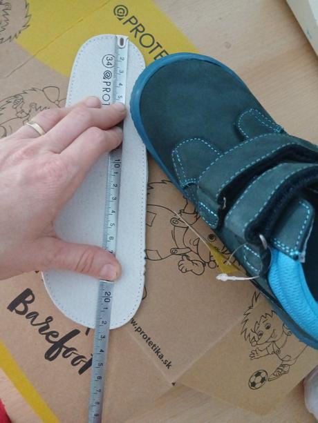 Nové topánky protetika barefoot, protetika,34