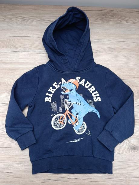 Chlapčenská mikina dinosaurus, c&a,110
