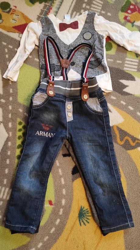 Balik nohavice a tricko na vek 1.5 roka, 86–98