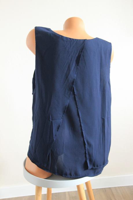 Tmavo modrý top, pimkie l/xl, pimkie,l