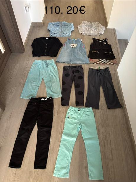 Prechodný dievčenský balíček 110, 104–116