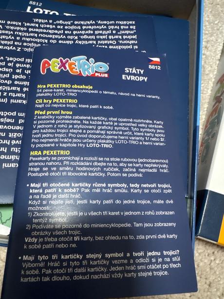 Štaty europy pexeso 3+,