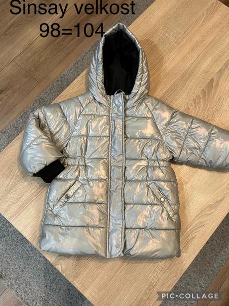 Bunda na zimu pre dievča, sinsay,104