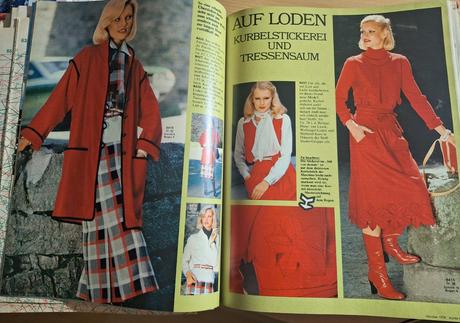 Zväzok retro burdy 1976 (2. polrok, čísla 7-12), 