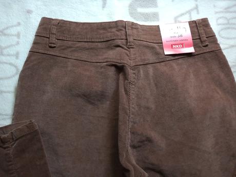 Nové kordové nohavice č.38, 38