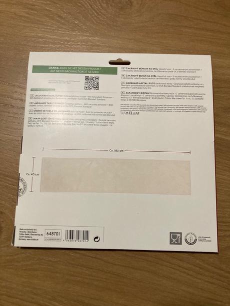 Vianočný obrus - behúň, 