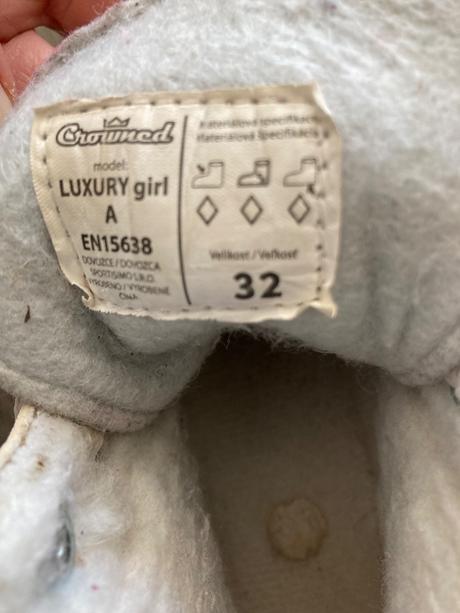 Detské korčule na ľad, crowned,32