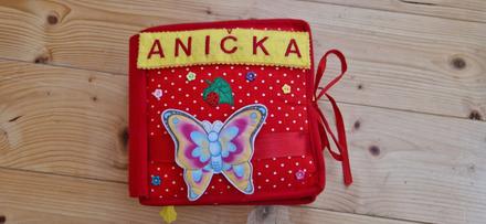 Quiet book pre aniçku, 