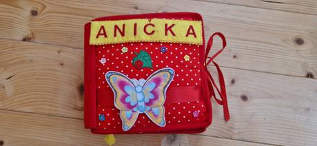 Quiet book pre aniçku, 