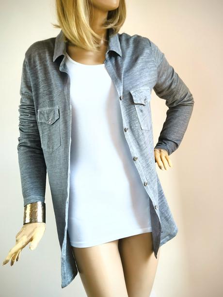 Daniels - luxusná ľanová blúzka, xl