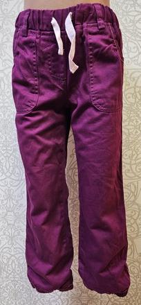 Zateplené nohavice, 128