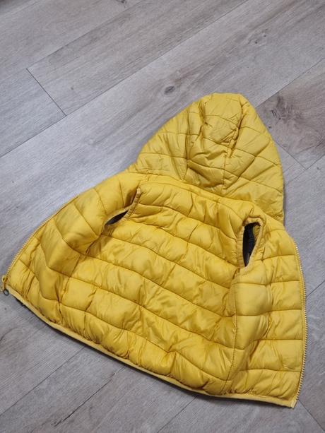 Žltá hrubšia vesta, f&f,86