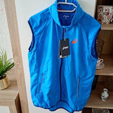 Bežecká vetrovka 2v1 asics convertible jacket, asics,s