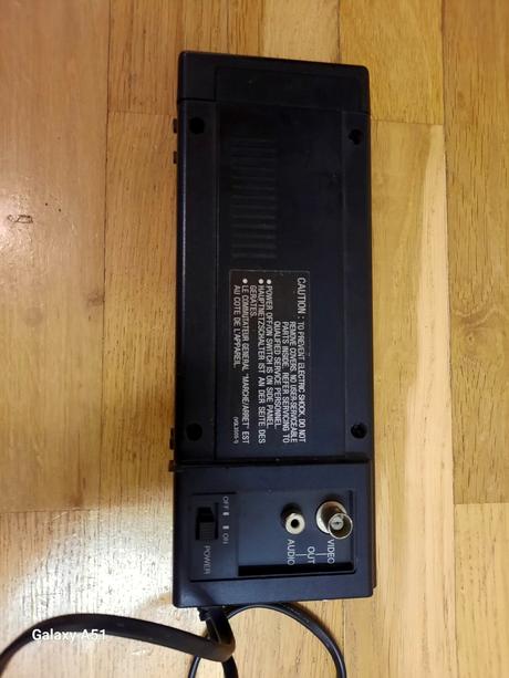 Panasonic m10 retro vhs kamera + ac adaptér, panasonic
