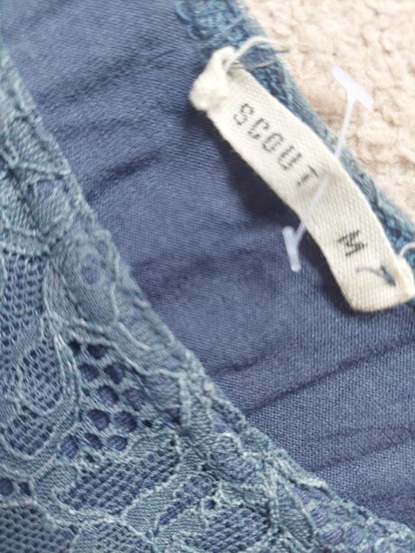 Modré saty scout vel.m, m