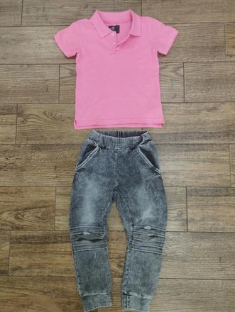 Polo tričko, h&m,98