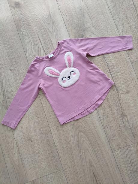 Dievčenské tričko zajačik lindex, veľ. 98, lindex,98
