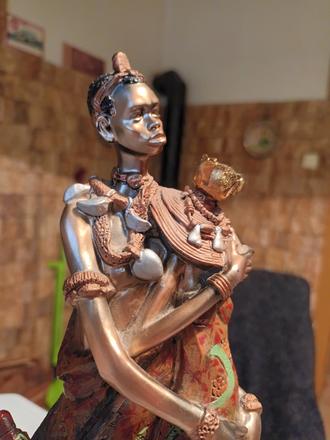 Africká etno soška,