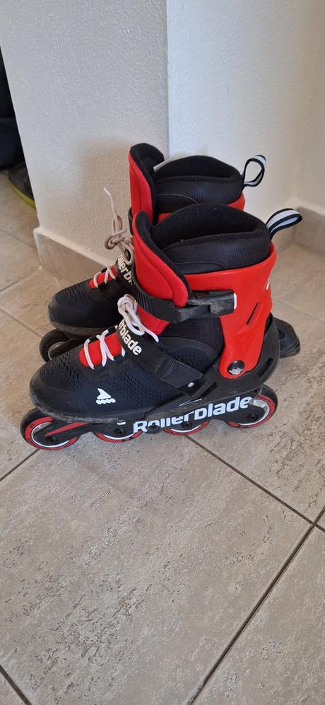Kolieskové korčule - nastaviteľná veľkosť, rollerblade,36