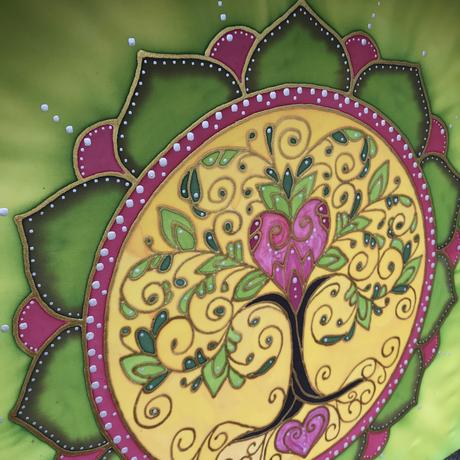 Strom zivota na hodvab 41x41cm, 