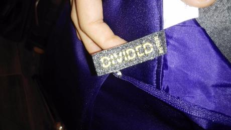 Fialová bolónová suknička, 38