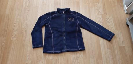 Huňatá modrá mikina, pepperts,134