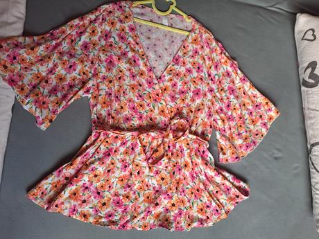 Kvetinová blúzka amisu, amisu,xl