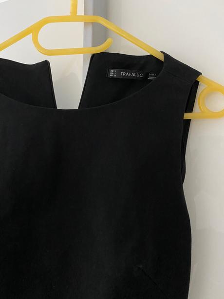 Zara čierne šaty, zara,xs