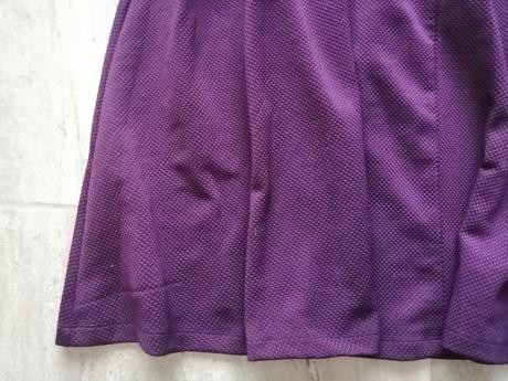 Tmavofialové šaty asos, v42, 42