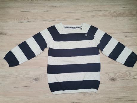 Pásikový sveter, h&m,86