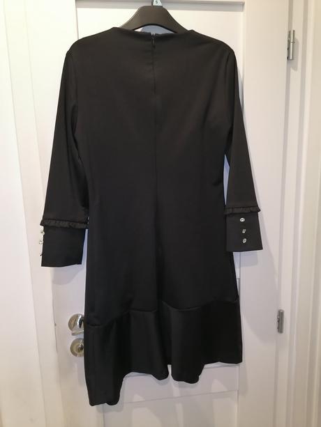 Luxusné šaty liu jo x swarovski malé čierne, liu jo,38