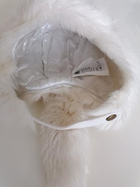 Čiapka zimná mačička, h&m,92