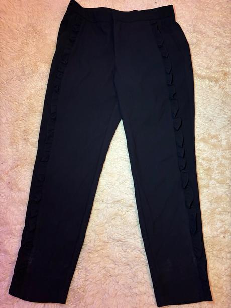Zara čierne nohavice, zara,m