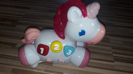 Jednorožec zvuková hračka, 