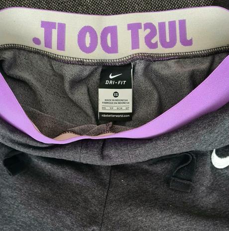 3/4 tepláky nike dri-fit, nike,xs