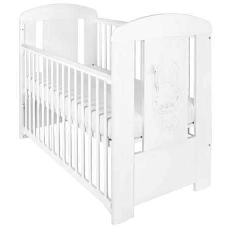 Detská postieľka new baby so sťahovacou bočnicou a, šírka (cm): 65,dĺžka (cm): 120