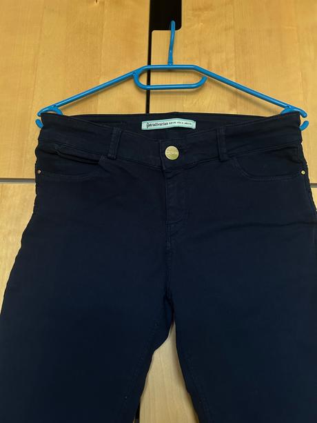 Tmavomodré nohavice stradivarius, stradivarius,38