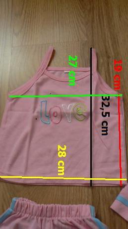 Športový komplet pre dievčatká 116/122, 116