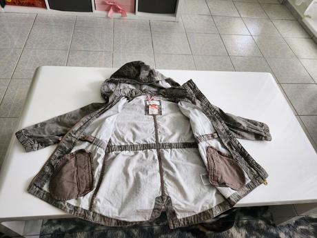 Detska prechodná parka, h&m,104
