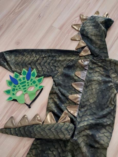 Karnevalových kostým drak / dinosaurus / krokodíl, 
