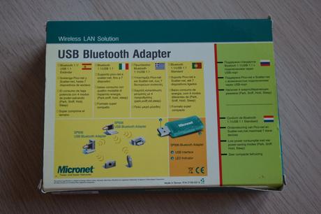 Bluetooth znacky micronet,