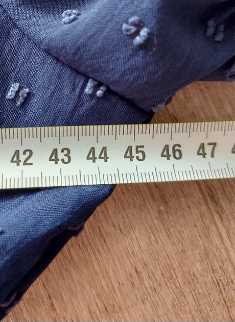 Modré letné šaty, 36