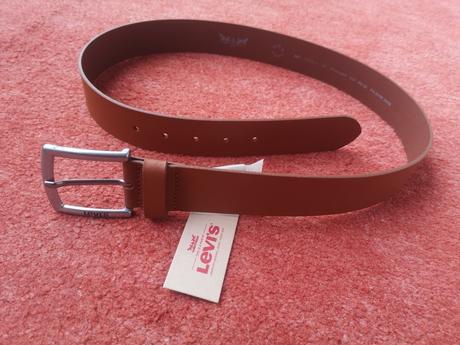 Levis pánsky kožený opasok, levi’s