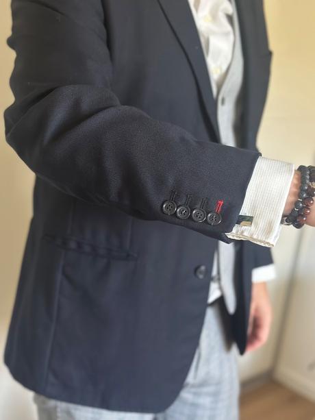 Pánske vlnené sako otto berg fashion veľkosť 56, otto,xxl