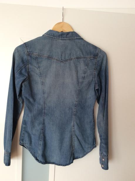 Krasna tenucka riflova kosela h& m, xs, h&m,xs