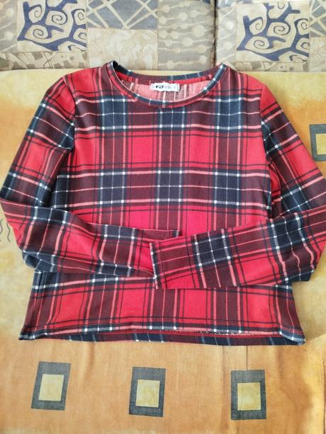 Kárované tričko, s