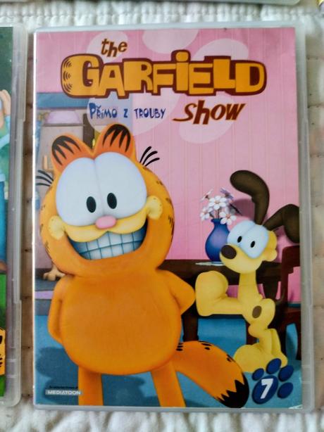 Séria dvd garfield, 